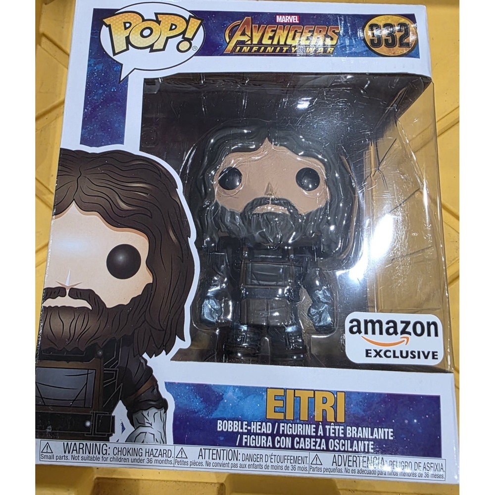 Brand New FUNKO POP  MARVEL 6-INCH INFINITY WAR EITRI AMAZON  EXCLUSIVE #332